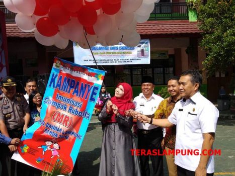 Sekda Kota Bandarlampung: Imuninasi Campak Wajib dan Penting bagi Anak