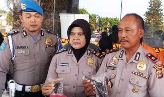 Anggota Komplotan Curanmor Tersungkur Ditembak Polisi