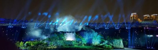Jokowi opens Asian Games in dazzling ceremony