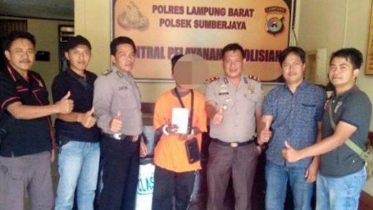 Bobol Alfamart, Remaja Warga Sumberjaya Ini Ditangkap Polisi