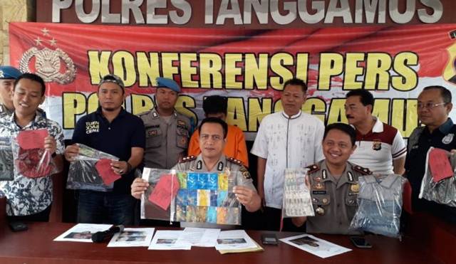 Komplotan Pembobol ATM Diringkus Tekab 308 Polres Tanggamus