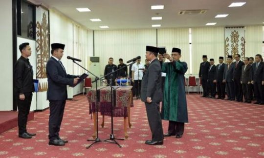 Gubernur Ridho Ficardo Lantik Kepala BPKP Lampung