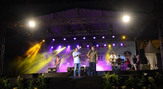 Gubernur Ridho Rayakan HUT ke-73 RI Bersama Masyarakat Lampung