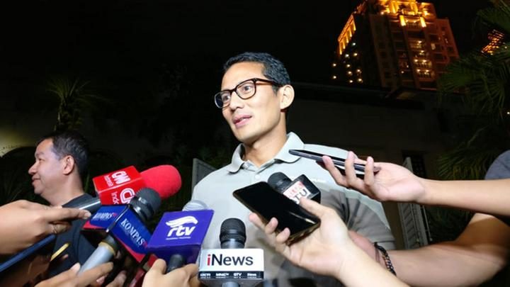Sandiaga Unggul Empat Aspek Dibanding Ma’ruf Amin
