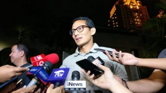 Sandiaga Uno Dengarkan Emak-Emak untuk Menarik Suara Pemilih