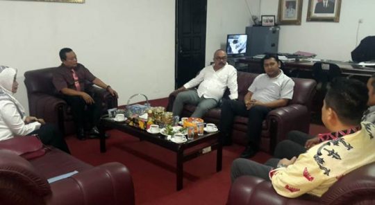 Tenaga Ahli Penanganan Fakir Miskin Kunjungi Dinsos Lampung