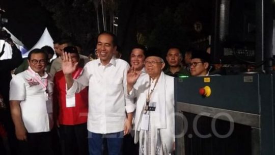 Jokowi-Ma’ruf No 1, Prabowo-Sandi No 2, PKB dan Gerindra Diuntungkan