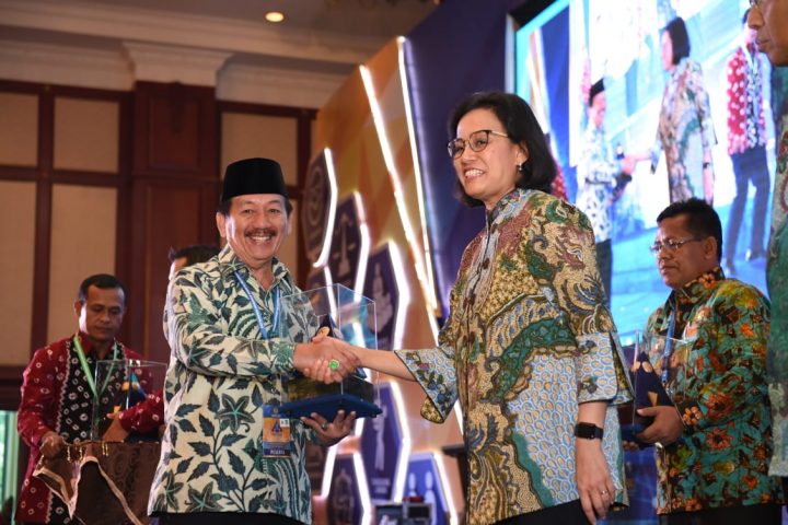 WTP 5 Kali Berturut-Turut, Pemkot Bandarlampung Raih Penghargaan Kemenkeu