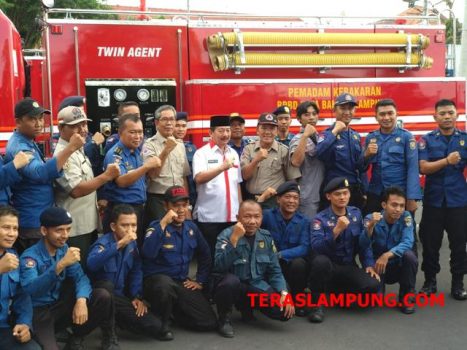 Pemkot Bandarlampung Tambah Empat Mobil Pemadam Kebakaran