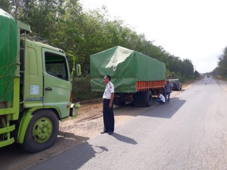 Dishubkominfo Mesuji Gelar Razia Gabungan