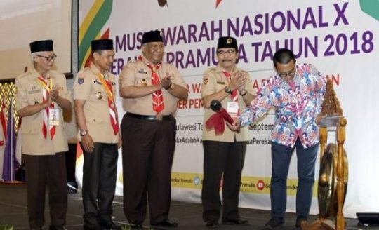 Buka Munas, Menpora Imam Nahrawi Apresiasi Gerakan Pramuka