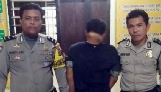 Pencuri Sepeda Motor di Gisting Tanggamus Babak Belur Diamuk Massa