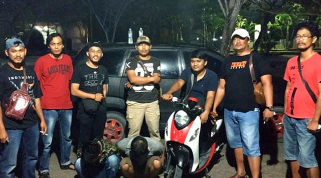 Dua Pembobol Rumah Dibekuk Saat Mabuk di Lapo Tuak di Kampung Penawar Jaya