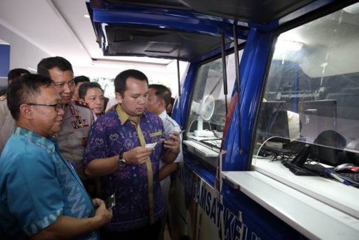Resmikan e-Samsat, Ini Harapan Gubernur Ridho Ficardo