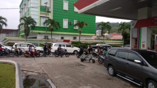 Aturan SPBU Jual Premium Perlancar Arus Lalu Lintas di Bandarlampung