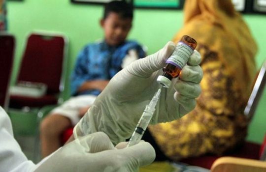 Imunisasi MR Capai 95,11 Persen, Pemkab Mesuji Raih Penghargaan Kemenkes