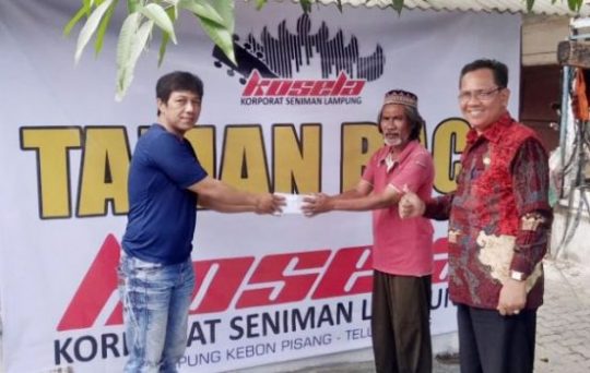 Kim Commanders dan Musisi Jalanan Dirikan Rumah Literasi Taman Baca Kosela