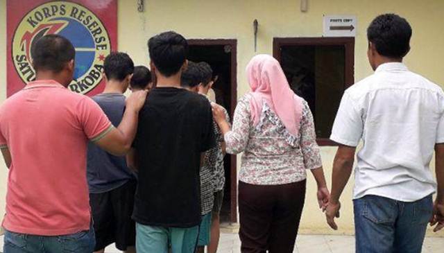 Usai Pesta Ganja, Lima Pelajar Lamteng Dicokok Polisi