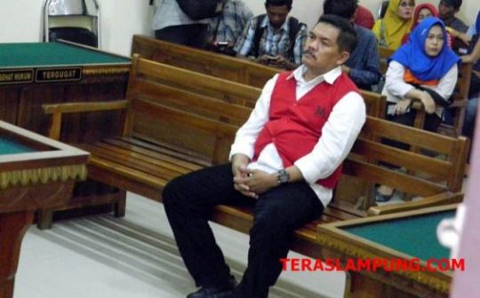 Bisnis Sabu-Sabu dari Penjara, Mantan Kalapas Kalianda Mulai Disidang