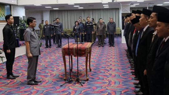 Pj Sekda Provinsi Lantik 97 Pejabat Fungsional Pemprov Lampung