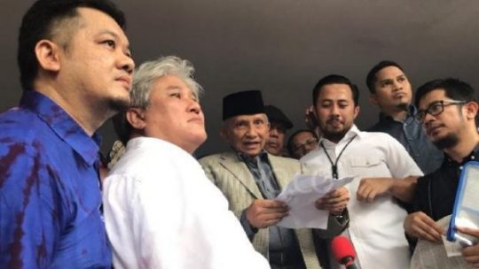 Amien Rais Ungkit Dua Kejanggalan Pemeriksaannya di Polda Metro Jaya