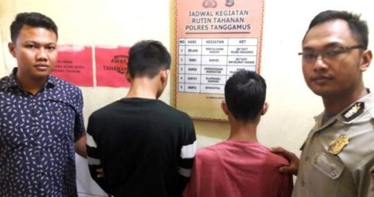 Menjambret, Dua Pelajar SMA di Bandar Negeri Suoh Lambar Dibekuk Polisi