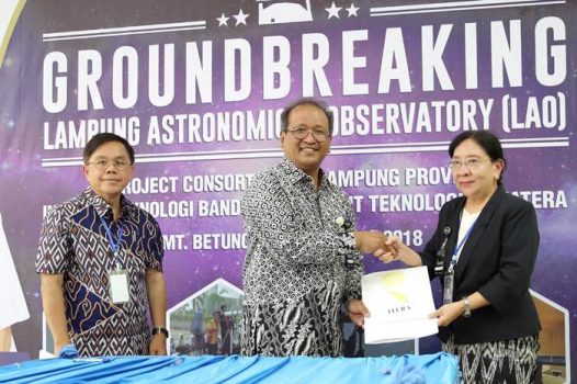 Terbesar di Asia, Presiden SEAAN Hadiri Groundbreaking Observatorium di Lampung