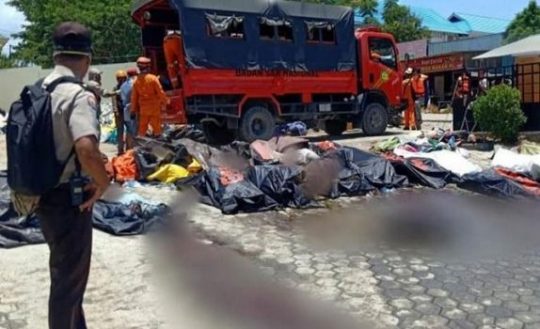 Data Mabes Polri: Korban Tsunami Palu Capai 1.203 Orang