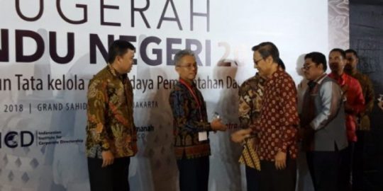 Provinsi Lampung Raih Perhargaan Pemda dengan Kinerja-Tata Kelola Baik 2018