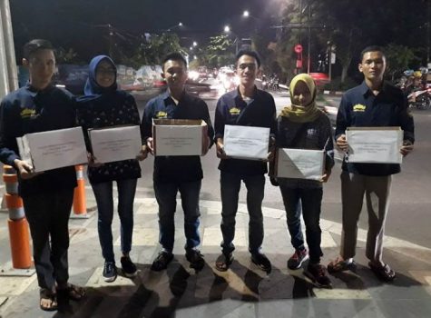 Mahasiswa Lampung di Surabaya Galang Dana untuk Korban Gempa Palu-Donggala
