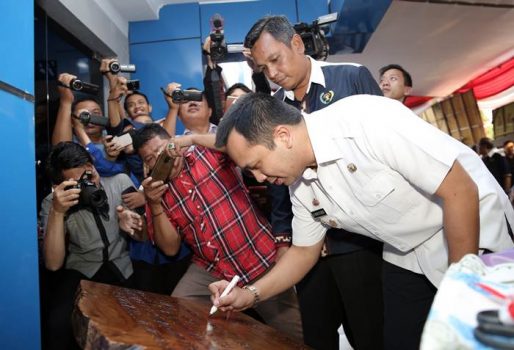 Gubernur Ridho Ficardo Resmikan Kantor PWI Lampung