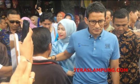 Sandiaga Uno Berencana Pindahkan Markas Pemenangan ke Jawa Tengah