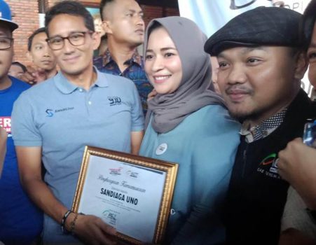 Sandiaga Uno Dukung ACT Lampung Peduli Gempa Palu-Donggala