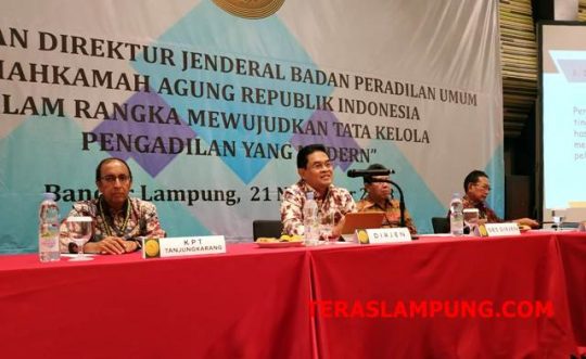 Dirjen Badilum Optimistis MA Segera Wujudkan Peradilan Modern
