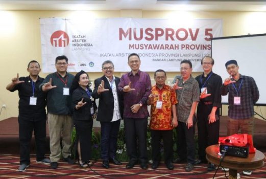 Gubernur Ridho Ajak Arsitek Lampung Dukung Pengembangan Infastruktur