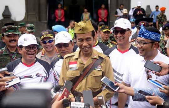 Hari Pahlawan, Presiden Jokowi Gelorakan Semangat Bangun Negara