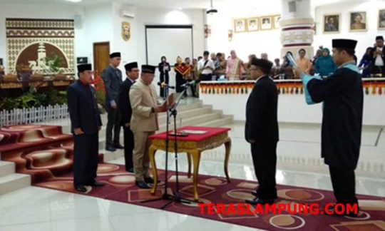 PAW, Sukri Gantikan Erwansyah Sebagai Anggota DPRD Bandarlampung