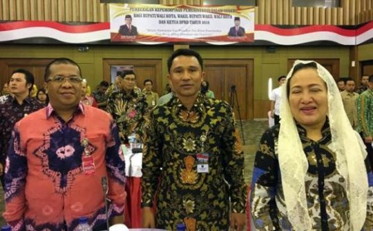 Bupati Parosil Ikuti Pembekalan Kepemimpinan Pemerintahan Kemendagri