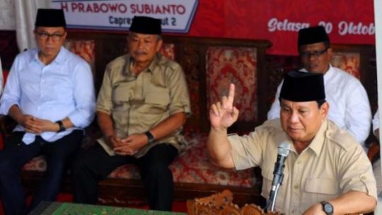Ini Pidato Lengkap Prabowo soal Tampang Boyolali dan Masalah Ekonomi