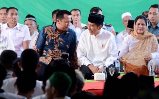 Gubernur Ridho Dampingi Jokowi Silahturahmi dengan Masyarakat Lampung Timur