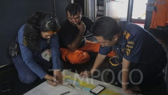 Tim SAR Gabungan Temukan Bagian Black Box Lion Air JT 610