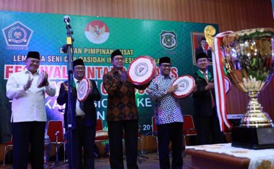 Tabuh Rebana, Menag Buka Festival Bintang Vokalis Qasidah Gambus 2018