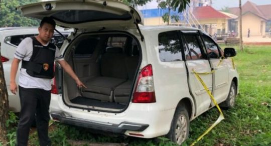 Mayat dalam Drum, Polres Lampung Utara Temukan Mobil Milik Wartawan TVMu