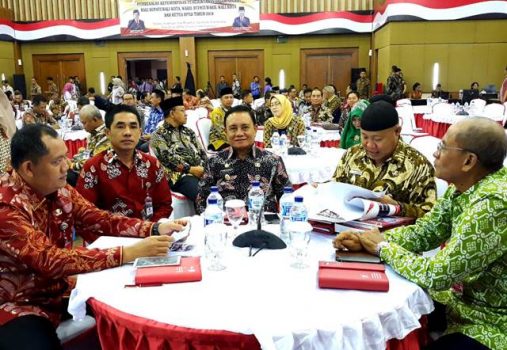 Wabup Lambar Hadiri Pembekalan Kepeminpinan Pemerintahan Depdagri