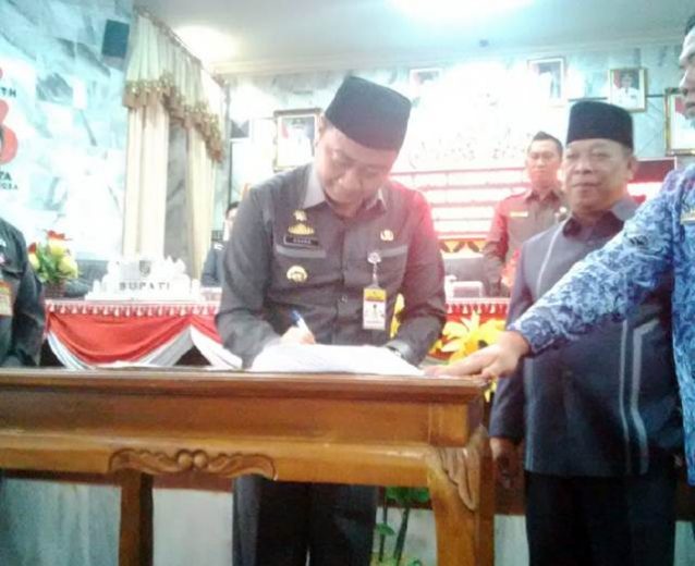 DPRD dan Pemkab Lampura Sepakati RAPBD Lampung Utara 2019