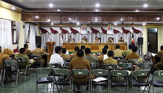Sekda Lampung Barat Buka Rapat Persiapan MTQ 2018