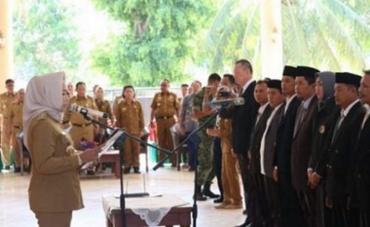 Bupati Winarti Kukuhan Pengurus FKUB Se-Tulangbawang