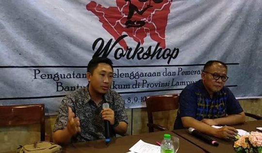 LBH Bandarlampung Gelar Penguatan dan Pemerataan Bantuan Hukum