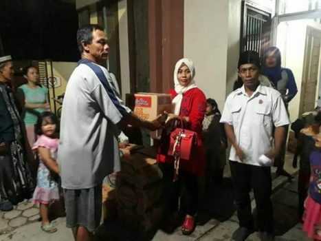 Sahabat Lesty Salurkan Bantuan untuk Korban Banjir di Katibung