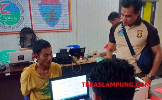Warga Aji Kagungan Lampura Diringkus Polisi Saat Bertransaksi Narkoba